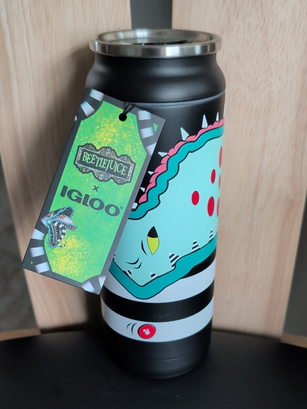 Beetlejuice x Igloo Sandworm Stainless Steel Tumbler NWT